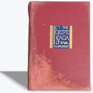Forsyte Saga John Galsworthy‎ Vintage Hardcover Scribners Collectors Copy